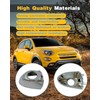 OWNDR Chrome Exterior Door Handle Cap Fit for Fiat 500X