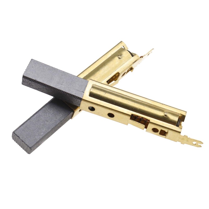 Micro Traders 2PCS Laminated Carbon Brush, Replacement Part Compatible with