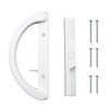 HOME MASTER HARDWARE Patio Sliding Glass Door Handle Set, Non-Keyed