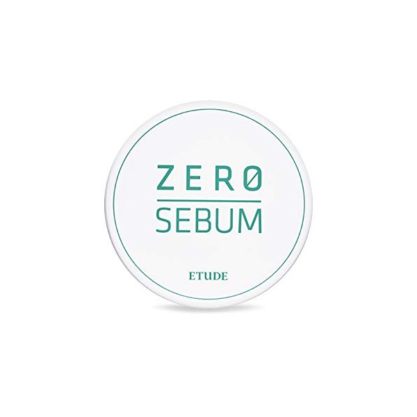 ETUDE HOUSE Zero Sebum Drying Powder - Oil Control No Sebum Powder with 80% Mineral, Makes Skin Downy