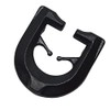 DELFRA 100 T-Gliders Curtain Hooks for T-Rails Colour: Black