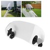 Auxiliary Windscreen Motorcycle - Motorcycle Windshield Universal Abs Transparent Adjustable