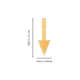 200Pcs Plastic Fake Fake Beak Toy Fake Bird Beak Inserts Fake Chick Chicken Beak Chick Mouth Bird