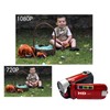 Digital Camera Video Recorder 16X F-ocus Zoom Design 2.7Inches TFT