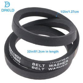 134511600 Washer Drive Belt, Replacement for Frigidaire, Whirlpool, Kitchen Aid, Admiral, Amana, Estate, Jenn-Air, Replaces # 1156860 131234000 131686100 13416110 AP3867042 PS1146950