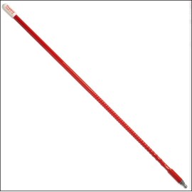 Firestik KW2-R 2' 5/8 Wave 100 Watts CB Radio Antenna (RED) New