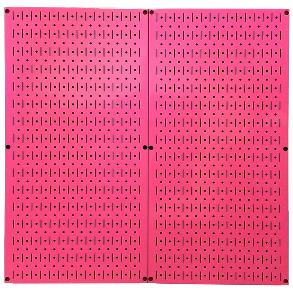 Wall Control Pink Pegboard Metal Pegboard Pack of Pink Peg