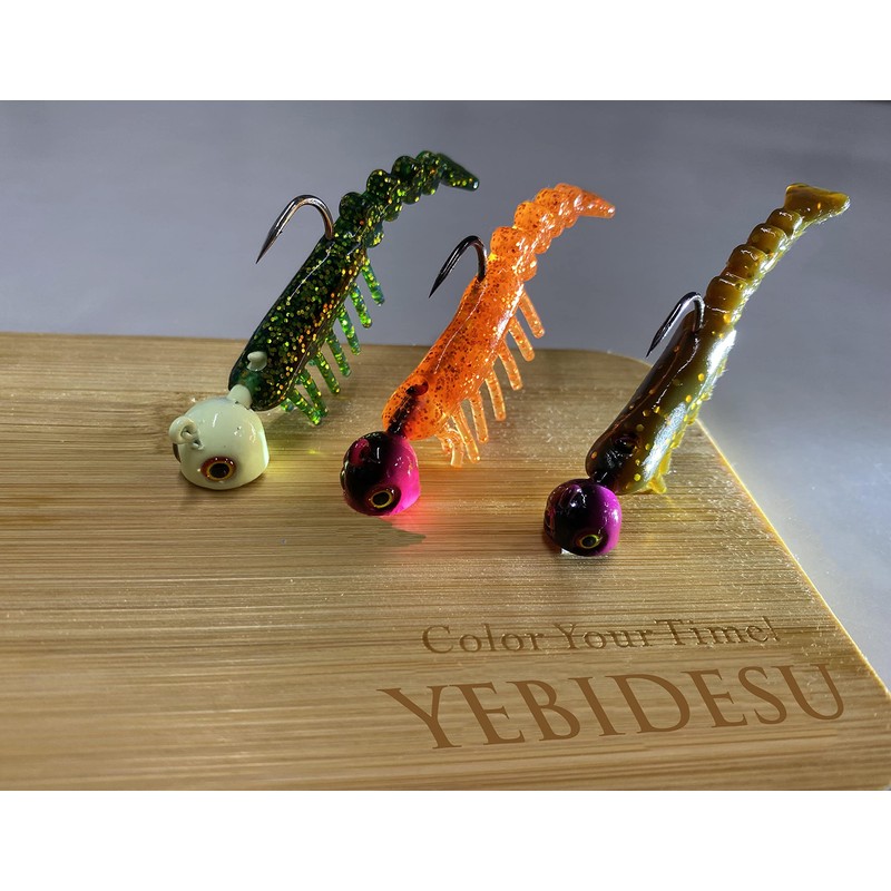 Perfect Walking Head 0.4 oz (10 g) Purple/Head Black