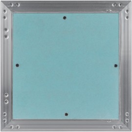 HVAC OV 10" x 10" Inch Wall Access Panel - Waterproof Drywall Panel & Aluminum Frame Crawl Space Hatch Door - Plumbing Access Panel for Wall & Ceiling, HVAC - Drywall Access, Cover