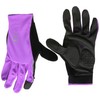 C3Fit 3F96353 Training 3-Pad Full Finger Gloves [Unisex], purple