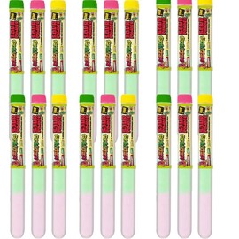 Zed Candy Screamers Powder Tubes 15g - Fruit flavoured sour powder (30 Tubes (Full Box))