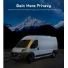 VANNCAMP Front Door Window Covers(Pair) for Chevy Express/Gmc Savana, Magnetic