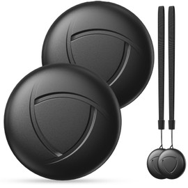 Air Tracker Tag Item Finders - 2 Pack Smart Tag Bluetooth Key Finder Compatible with Apple Find My (IOS Only), GPS Trackers Devices for Wallets, Bike, BagSuitcases, Luggages, Bags, Tracking Device