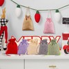 EOWVISN 24 Pieces Drawstring Fabric Bags, Mini Storage Bags, Jewelry