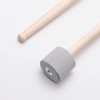 Swhmc 12.8 inch Drum Mallet Anti-slip Bass Percussion Sticks Wood
