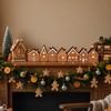 Christmas Table Decorations, Light up Gingerbread House Table Centerpieces Wooden