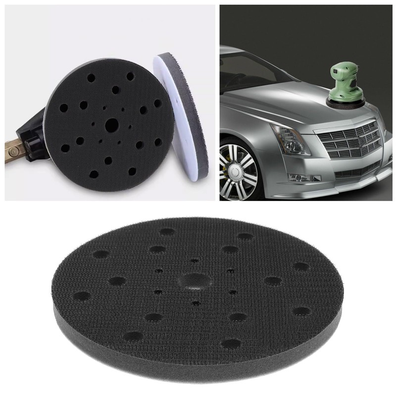 YINETTECH 2PCS 150mm 6 Inch Soft Sponge Interface Pad Hook