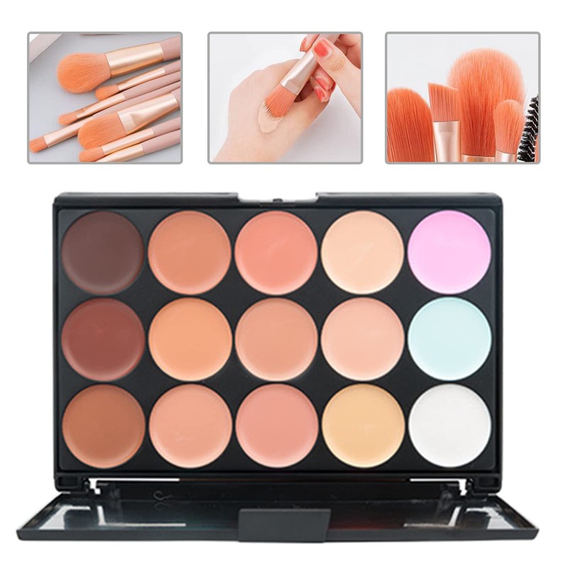 WishesMar Concealer Palette Colour Corrector Dark Circles Fit You Make