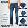 Buffalo David Bitton Men's Relaxed Straight Driven Jeans, Dark Blue