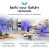 Katchy Outdoor Insect Trap Glue Board Refills, 8-Pack, Catcher &