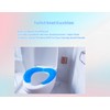 YEQEO Gel Toilet Seat Cushion Washable Toilet Seat Cover,Tank Lid