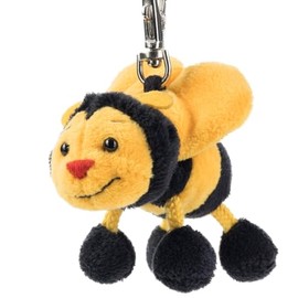 Rudolf Schaffer Key Chain, Yellow / Black, 9 cm