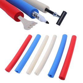 GOTOTOP 6Pcs Pool Noodles Foam Tubing Aid Non Slip Foam Handle Cover Utensils Pen Foam Grip Tubing for Elderly 12inch