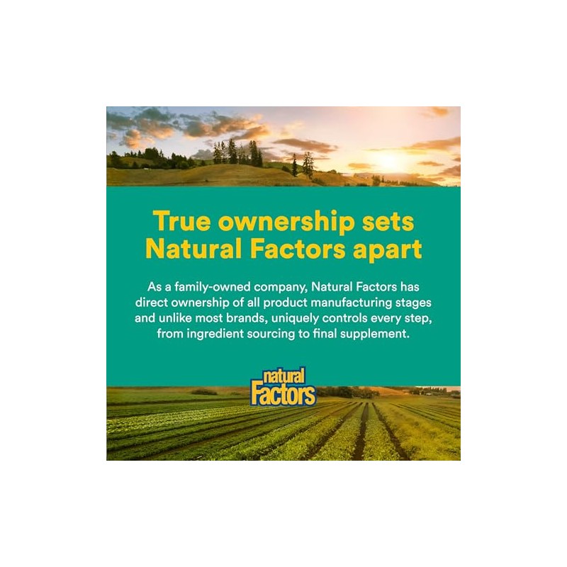 Natural Factors Alpha-Lipoic Acid 400 mg 60 Capsules