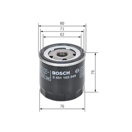 Bosch Automotive P3349 Oil Filter Car