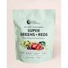 Nutra Organics Super Greens and Reds, Watermelon Strawberry / 300g
