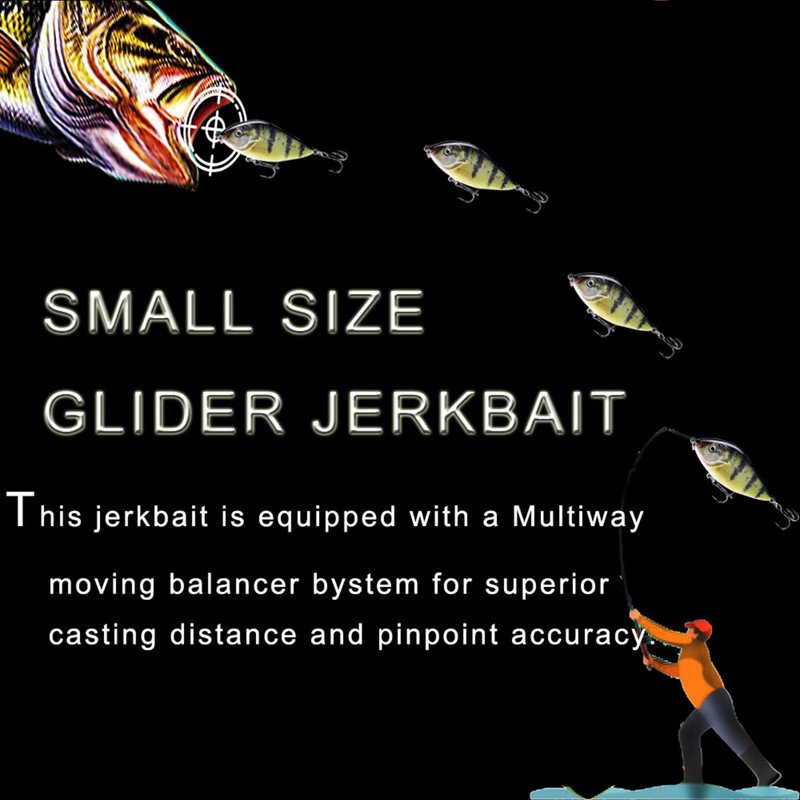 TABKSOLA Wobbler, This swimming bait combines the functions of crankbait