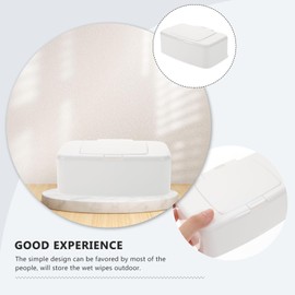 Unomor Box Refillable Wipe Dispenser Wet Tissue Holder Household Wipes Dispenser Living Room Wipes Box