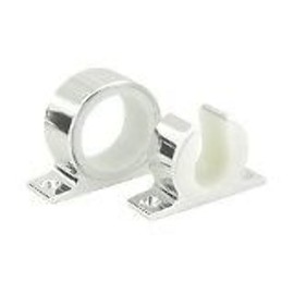 Lee's MC-70 Single Rod Rack Hanger Holder Lock Ring Silver Set - Fishing Boat MD