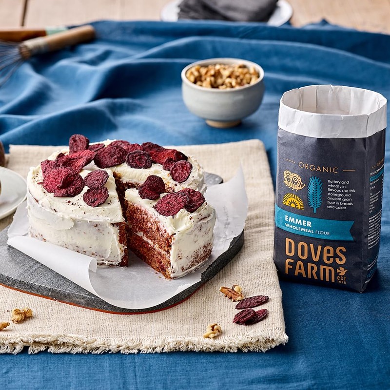 Doves Farm Organic Emmer Wholemeal Flour | for Bread &