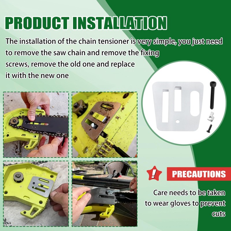 099629001001 Chain Tensioner kit for RYOBI 18V ONE+ 8" POLE