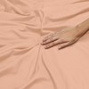 Oxford Homeware Peach King Size Fitted Sheets -100% Brushed Microfibre