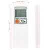 KM15E Replace AC Remote Control Compatible with Mitsubishi Electric Mr