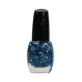 Santee Nail Lacquer Ocean Blue Sparkle M85