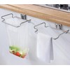 Garbage Bag Holder, Garbage Bag Stand, Hook Design, Easy to