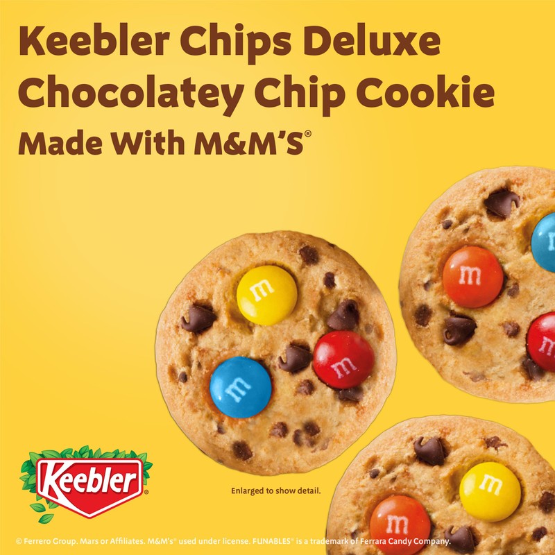Keebler Sweet Treat Variety Pack, 12-Count Box, Includes Chips Deluxe,