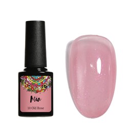 Mia Gel Nail Amber Magnet, Ruddy Color, Effect Glitter, Mia Color Gel, Magnetic Nail, Popular, Everyday Use, Self Gel Nail, Easy (Mia Gel [10], 0.2 oz (5 g)