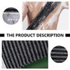 Toalla Exfoliante de Espalda de Nylon Negro Toyvian ZF2OE4330X17D