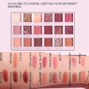 VIODAT 18 Color Pigments New Nude Eyeshadow Palette Blendable Long
