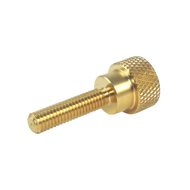 10 Pack 10-32 x 3/4 Inch Threads Solid Brass Diamond
