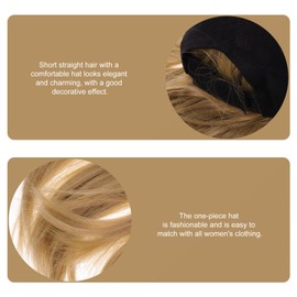 Lurrose Baseball Cap Wig Hair Extensions Wig Hat Hair Extension Hat Women Adjustable Hat with Synthetic Wig Attached Hat Wig