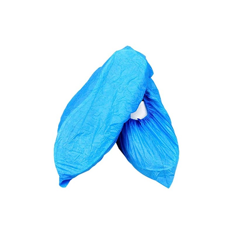 MIDHILL MIDHILL 30x BLUE DISPOSABLE STANDARD SHOE COVERS FOR CLEANING