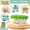 ZenGreens® - Organic Cress Sprouts Seeds - Choose between 10g,