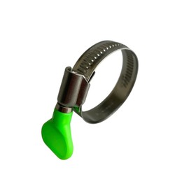 Stainless Steel Thumb Screw/Wing Hose Pipe Clip Jubilee Clamp 16-27mm (12MM BW) x1