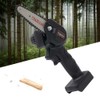 4" Mini Electric Chainsaw Cordless 550W Battery Powered Chainsaw Rechargeable