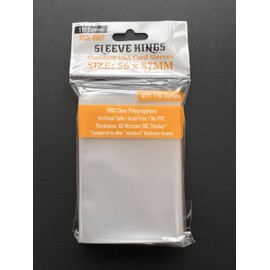 Sleeve Kings Standard USA Card Sleeves 56 X 87 mm (4x110 Pack, 440 Sleeves)